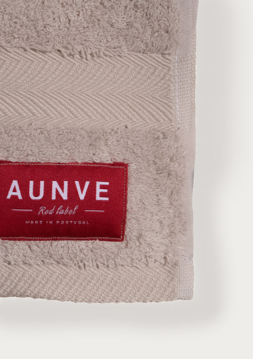 Red Label Beige Bath Towel