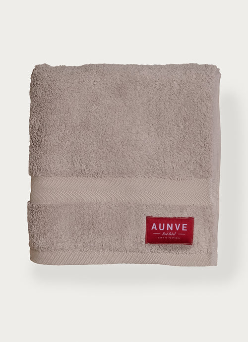 Red Label Beige Bath Towel