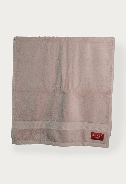 Red Label Beige Bath Towel